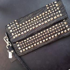 Bebe soft jeans wristlet
